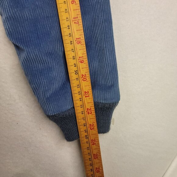 Vintage Woolrich Woman Slate Blue Corduroy Jacket S Poly Cotton Thinsulate USA - Picture 14 of 14